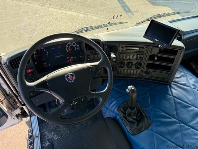 Vacuum tank truck SCANIA P360 6x4 Hvidtved Larsen Flexline 312 Euro 6