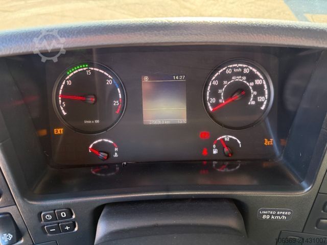 Vacuum tank truck SCANIA P360 6x4 Hvidtved Larsen Flexline 312 Euro 6