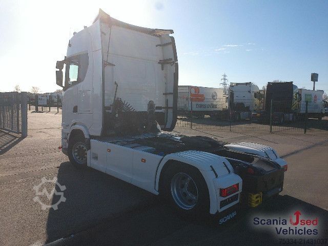 Standard tractor unit Scania S 560 A4x2NB S-Model, Vollluftfederung, TOP Aussta