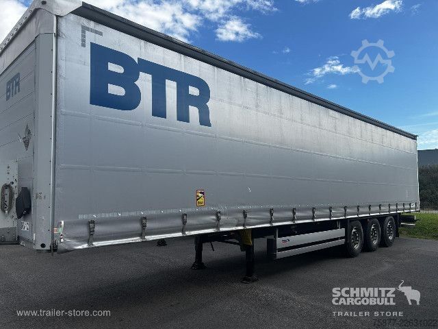 Auflieger mit Pritsche & Plane Schmitz Cargobull Curtainsider Standard