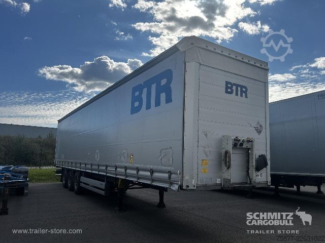 Auflieger mit Pritsche & Plane Schmitz Cargobull Curtainsider Standard