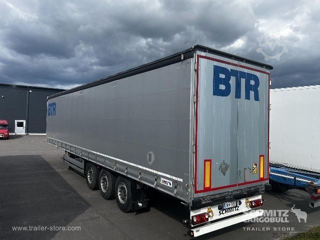 Auflieger mit Pritsche & Plane Schmitz Cargobull Curtainsider Standard