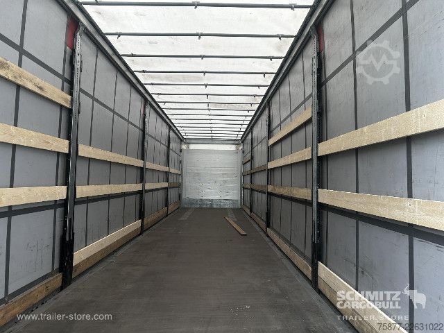 Auflieger mit Pritsche & Plane Schmitz Cargobull Curtainsider Standard