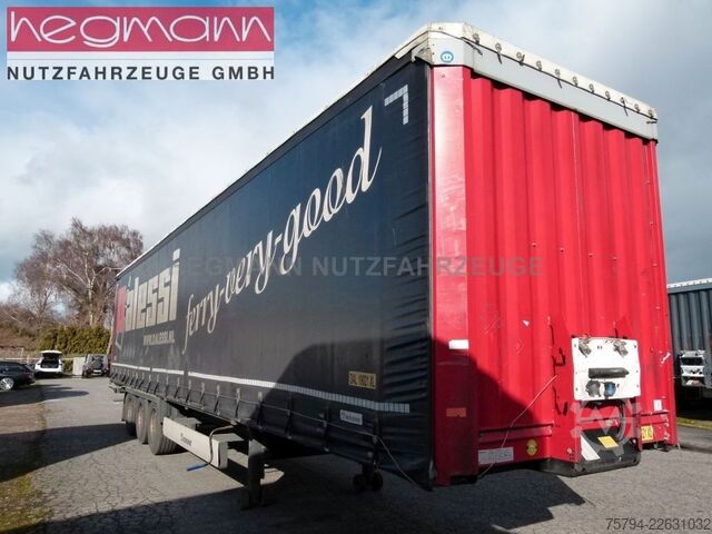 Open semitrailer with tarp KRONE SDP 27, , Scheibe, 335.102 km, LASI Code XL, SAF