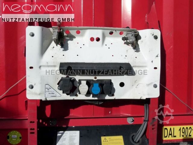 Open semitrailer with tarp KRONE SDP 27, , Scheibe, 335.102 km, LASI Code XL, SAF