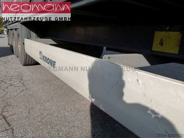 Open semitrailer with tarp KRONE SDP 27, , Scheibe, 335.102 km, LASI Code XL, SAF
