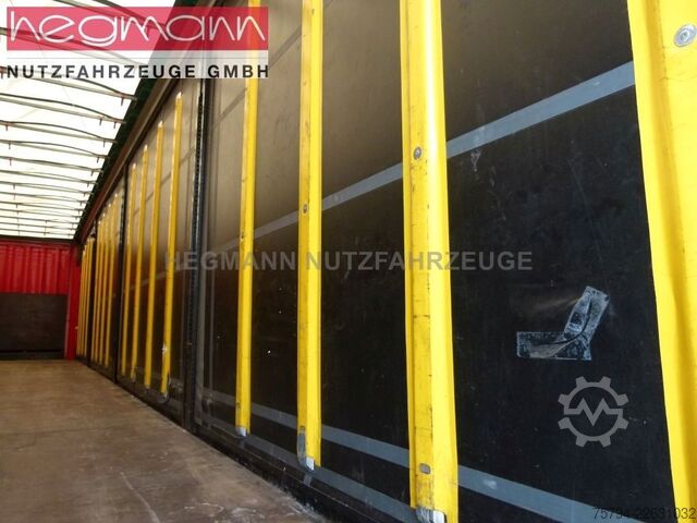 Open semitrailer with tarp KRONE SDP 27, , Scheibe, 335.102 km, LASI Code XL, SAF