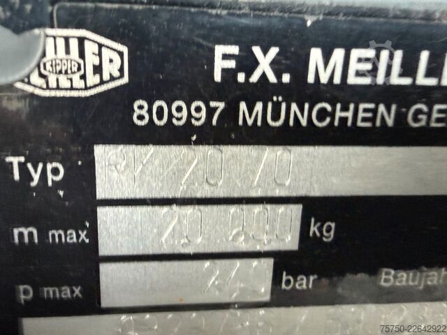 Sonstige MERCEDES-BENZ Actros 2541 6x2 MP 3 Meiller RK 20.70