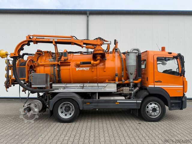 Saugwagen MERCEDES-BENZ Atego 1624 Kombi Spüler 6500 L
