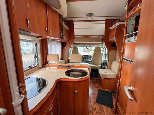 Alkoven Wohnmobil HOBBY AK 615 KLC - Etagenbetten - Klima - Garage -