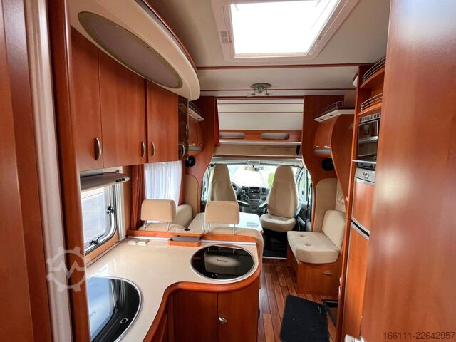 Alkoven Wohnmobil HOBBY AK 615 KLC - Etagenbetten - Klima - Garage -