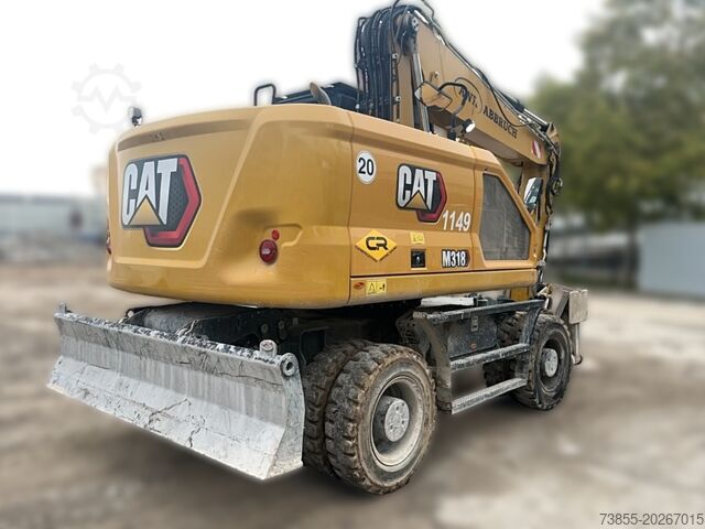 Wheeled Excavator Caterpillar M318