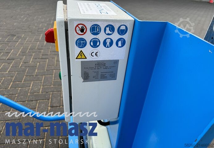 Cross-cutting chainsaw for bundling packages PRINZ ecoSTAR 