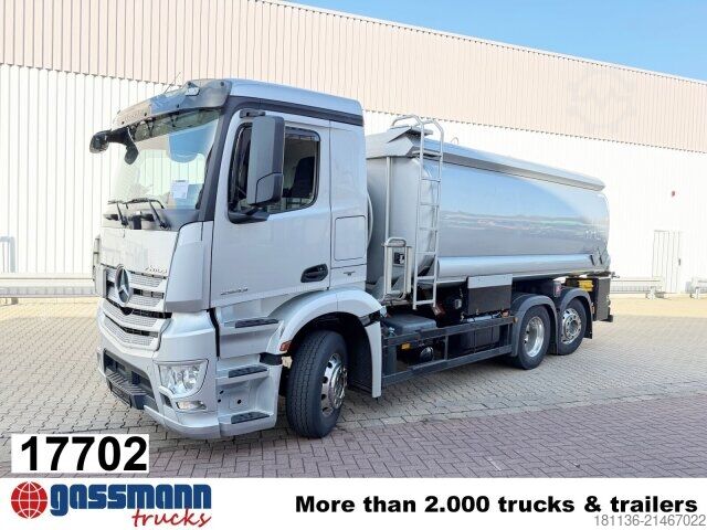 Tanker truck Mercedes-Benz Antos 2543 L 6x2, Retarder, Lenk-/Lift, Esterer