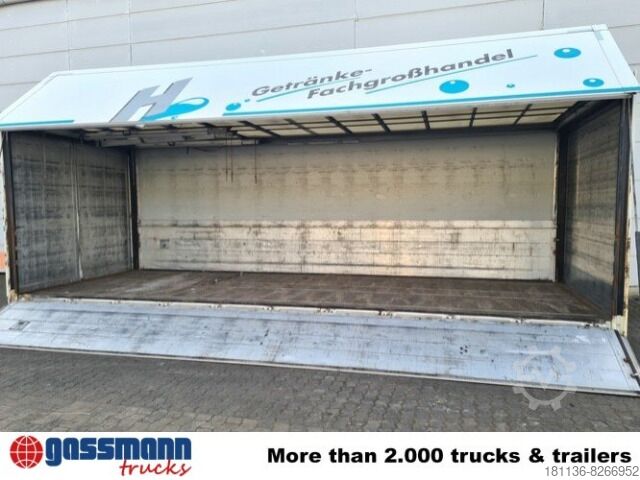 LKW mit Kofferaufbau Orten Schwenkwandaufbau, Stapleraufnahme, mehrmals