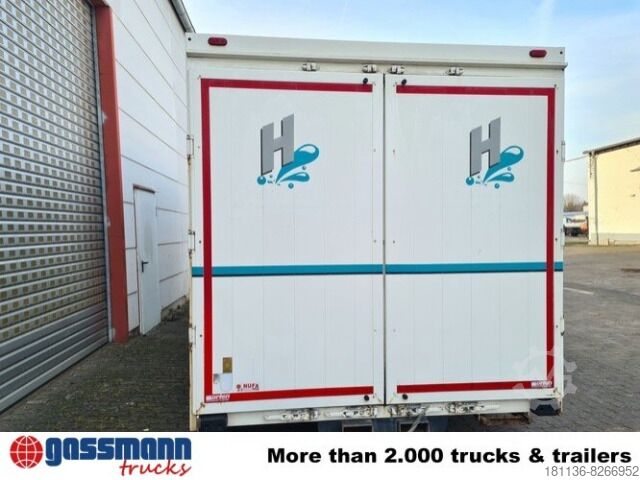 LKW mit Kofferaufbau Orten Schwenkwandaufbau, Stapleraufnahme, mehrmals