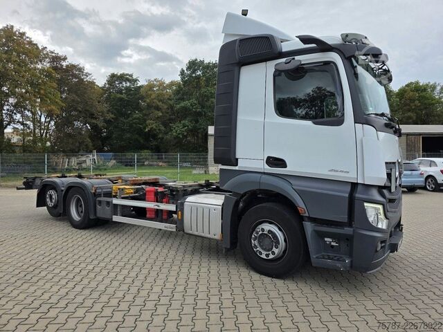 Swap body truck MERCEDES-BENZ 2545 BDF Multiwechsler, 2 x AHK, Euro 6  D,M,N
