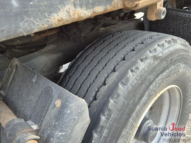 Open semitrailer Meusburger MPS 3 - 2xLenkachsen - Baustoff