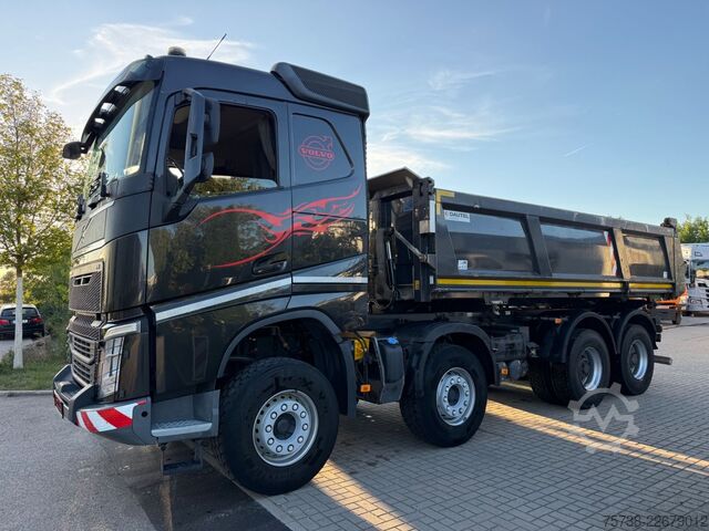 Three-sided tipper truck VOLVO FH 500 8x4 Dautel 3-Seiten-Kipper+Bordmatik
