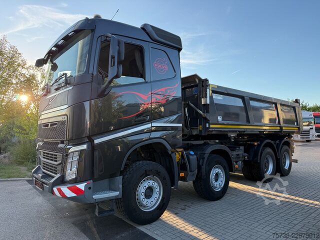 Three-sided tipper truck VOLVO FH 500 8x4 Dautel 3-Seiten-Kipper+Bordmatik