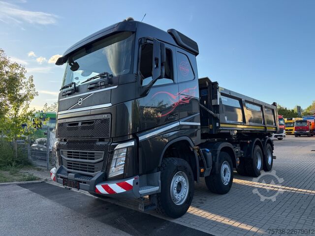 Three-sided tipper truck VOLVO FH 500 8x4 Dautel 3-Seiten-Kipper+Bordmatik