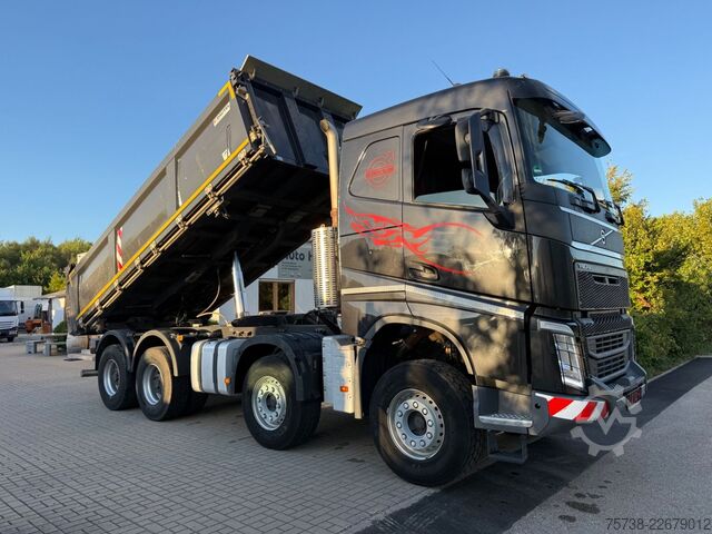 Three-sided tipper truck VOLVO FH 500 8x4 Dautel 3-Seiten-Kipper+Bordmatik