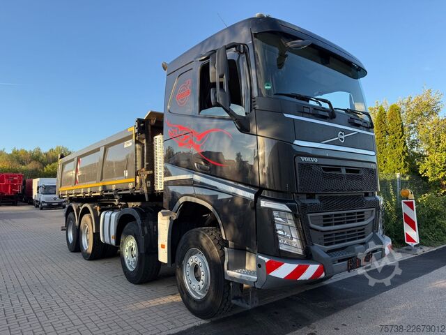 Three-sided tipper truck VOLVO FH 500 8x4 Dautel 3-Seiten-Kipper+Bordmatik