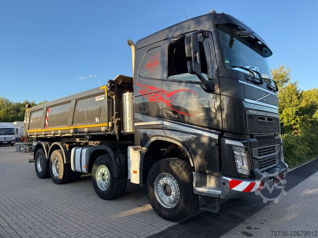 Three-sided tipper truck VOLVO FH 500 8x4 Dautel 3-Seiten-Kipper+Bordmatik