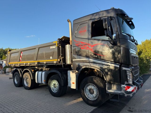 Three-sided tipper truck VOLVO FH 500 8x4 Dautel 3-Seiten-Kipper+Bordmatik