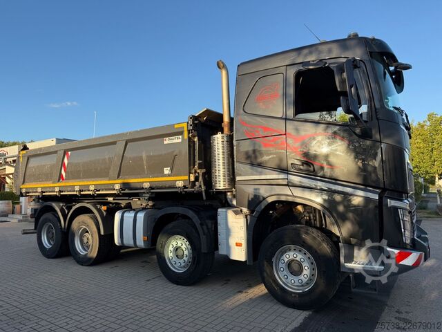 Three-sided tipper truck VOLVO FH 500 8x4 Dautel 3-Seiten-Kipper+Bordmatik