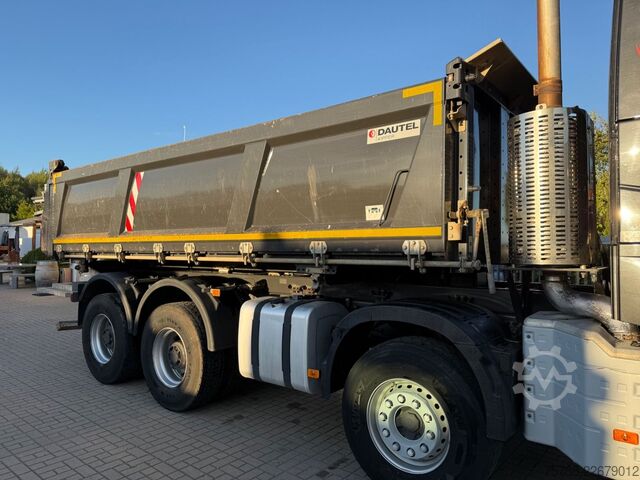 Three-sided tipper truck VOLVO FH 500 8x4 Dautel 3-Seiten-Kipper+Bordmatik