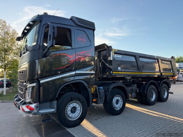 Tipper truck VOLVO FH 500 8x4 Dautel 3-Seiten-Kipper+Bordmatik
