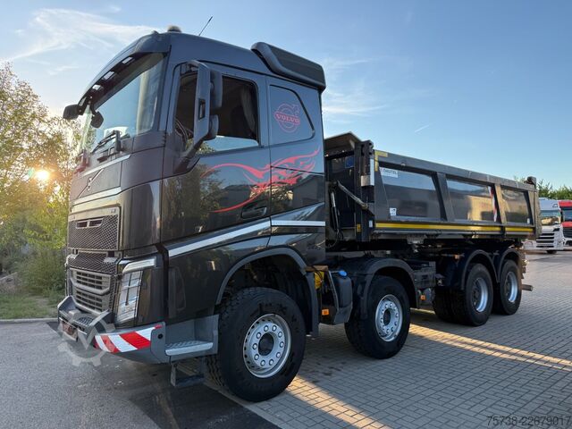 Tipper truck VOLVO FH 500 8x4 Dautel 3-Seiten-Kipper+Bordmatik