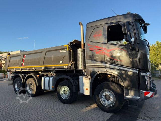 Tipper truck VOLVO FH 500 8x4 Dautel 3-Seiten-Kipper+Bordmatik