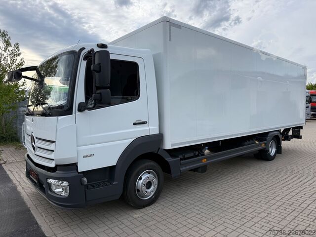 Box van MERCEDES-BENZ Atego 821 L Koffer+LBW/Klima/Motorbremse/EURO6D