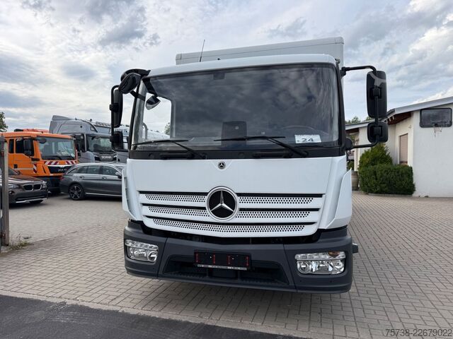 Box van MERCEDES-BENZ Atego 821 L Koffer+LBW/Klima/Motorbremse/EURO6D