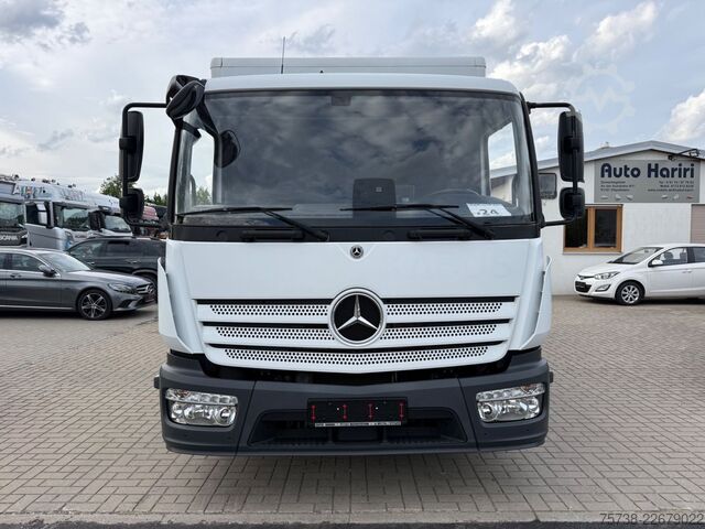 Box van MERCEDES-BENZ Atego 821 L Koffer+LBW/Klima/Motorbremse/EURO6D