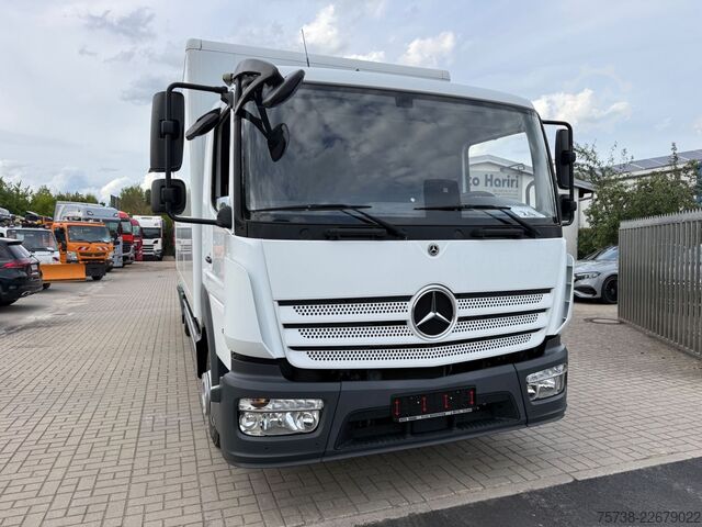 Box van MERCEDES-BENZ Atego 821 L Koffer+LBW/Klima/Motorbremse/EURO6D