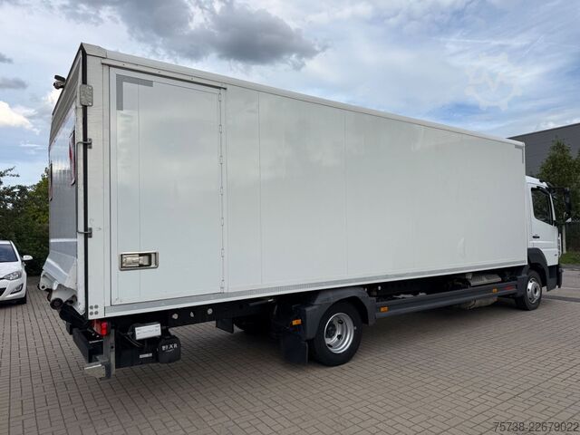 Box van MERCEDES-BENZ Atego 821 L Koffer+LBW/Klima/Motorbremse/EURO6D