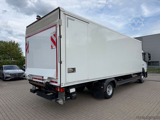 Box van MERCEDES-BENZ Atego 821 L Koffer+LBW/Klima/Motorbremse/EURO6D