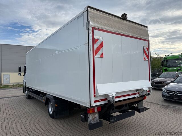 Box van MERCEDES-BENZ Atego 821 L Koffer+LBW/Klima/Motorbremse/EURO6D