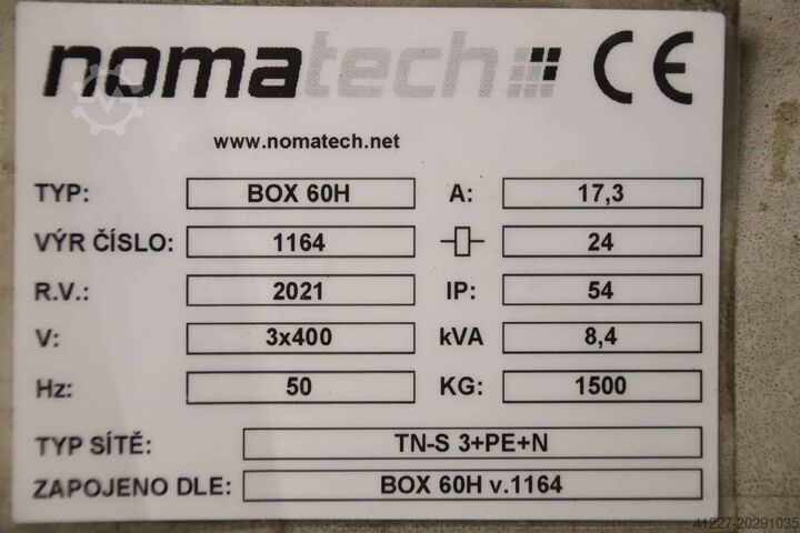 Förderband für Verpackungsmaschine/ Kartonierer nomatech BOX 60H