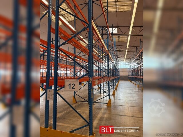 Heavy duty shelf ca. 18,5 lfm Stow Palettenregale H:700cm 3200 kg Fachlast Boden +3 , Hochregale