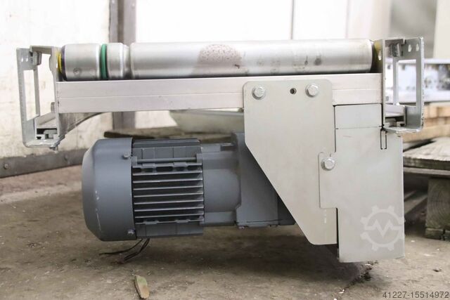 Curved roller conveyor in-out TGW ZKRF Zu-Ablauf-KRF Förderbreite 410 mm