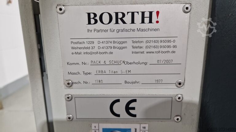 Stanztiegel Erba Titan 5-EM