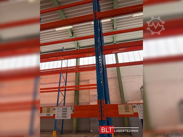 Heavy duty shelving Industrial shelving ca. 100 lfm Stow Palettenregale H:700cm 3200 kg Fachlast Boden +3 , Hochregale