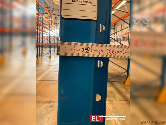 Heavy duty shelving Industrial shelving ca. 100 lfm Stow Palettenregale H:700cm 3200 kg Fachlast Boden +3 , Hochregale