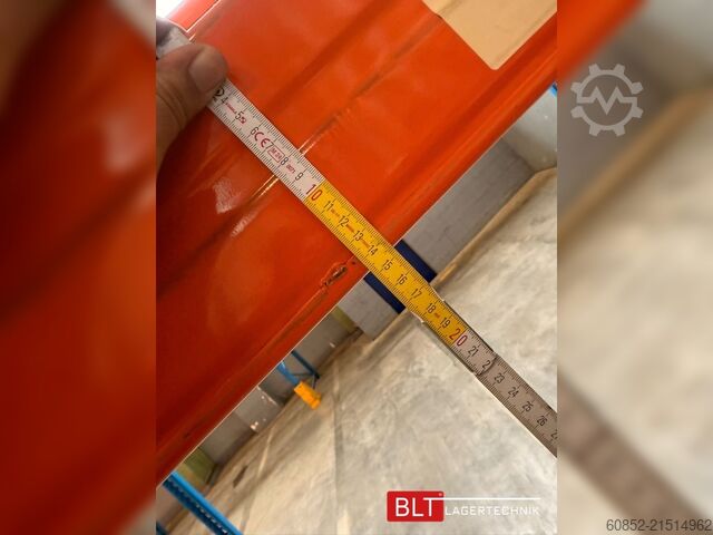 Heavy duty shelving Industrial shelving ca. 100 lfm Stow Palettenregale H:700cm 3200 kg Fachlast Boden +3 , Hochregale