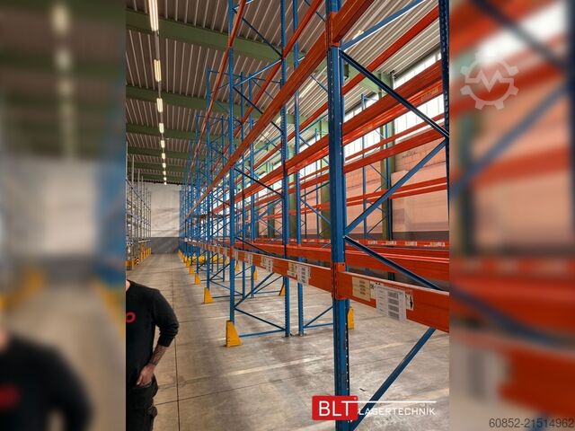 Heavy duty shelving Industrial shelving ca. 100 lfm Stow Palettenregale H:700cm 3200 kg Fachlast Boden +3 , Hochregale