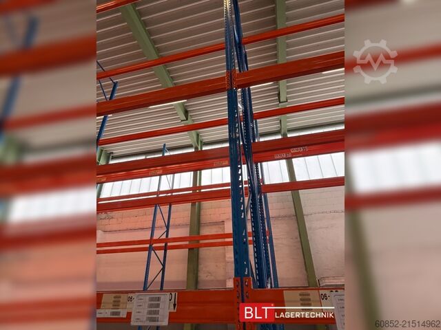 Heavy duty shelving Industrial shelving ca. 100 lfm Stow Palettenregale H:700cm 3200 kg Fachlast Boden +3 , Hochregale